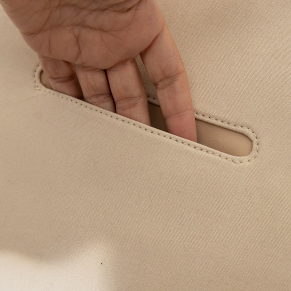 NWOT October Cream Tote Bag Style Jaipur - Picture 3 of 8